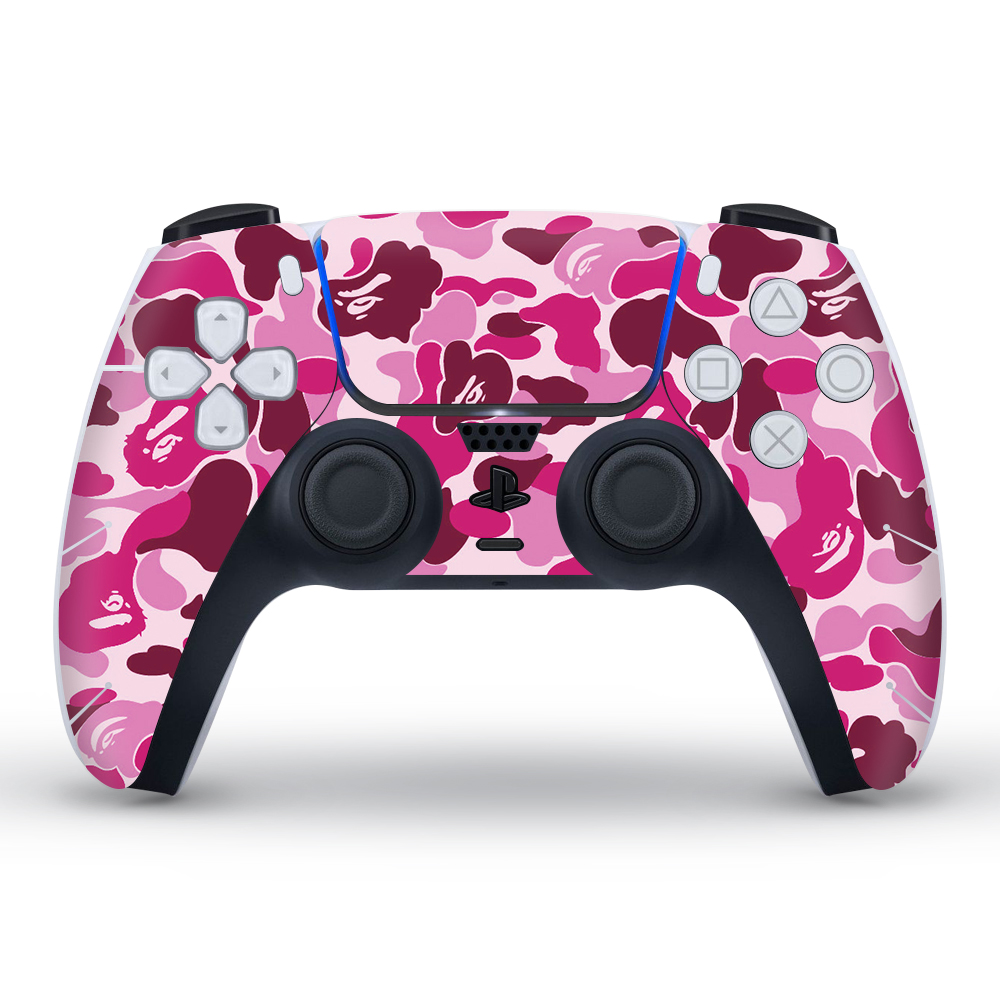 PS5 Pink Camo Skin